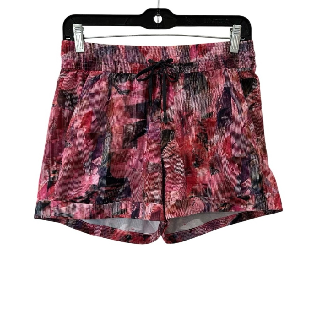 Lululemon women’s Spring Break Away shorts 6 Sundazed Multi pink 3” cuffed
